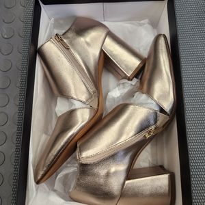 Naturalizer Light Bronze Heels ✨️